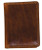 Rugged Earth Leather Small Credit Card Wallet - Brown
