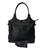 Rugged Earth Large Leather Tote Bag - Black