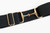 Ellany Black - 2" Gold Snaffle Elastic Belt