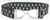 Ellany Lantanas - 1.5" Silver Stirrup Elastic Belt