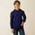 Ariat® Youth Woodshop Stack Hoodie - Navy