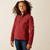 Ariat® Youth Logo Softshell Jacket - Burnt Russet/Stripe