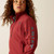 Ariat® Youth Logo Softshell Jacket - Burnt Russet/Stripe