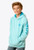 Ariat® Youth Logo Hoodie - Aqua Heather