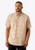Ariat® Men's Printed VentTEK Outbound Classic Fit Short Sleeve Shirt - Creme Brulle Cream