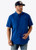 Ariat® Men's VentTEK Classic Fit Short Sleeve Shirt - Blue Quartz