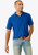 Ariat® Men's Charger 2.0 Fitted Polo - Blue Quartz