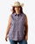 Ariat® Billie Jean Sleeveless Shirt - Blue Granite Dewdrop