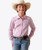 Ariat® Youth Kirby Long Sleeve Shirt - Pink Lavender Stripe