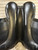 Used 18" Custom Wolfgang Solo Monoflap Dressage Saddle M