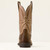 Ariat® Men's Brush Creek Wide Square Toe Cowboy Boot - Aged Tan/Smokey Taupe