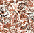 Kastel Performance Raglan Long Sleeve 1/4 Zip Sun Shirt - Sienna Ikat