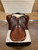 Used 17.5" Bates Caprilli Close Contact Saddle W ADJ