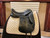 Used 18" Custom Saddlery Icon Alpha Monoflap Dressage Saddle MW