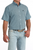 Cinch® Men's Classic Fit Button-Down Short Sleeve Shirt - Blue Geo Print