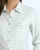 Cinch® Arenaflex® Snap Front Long Sleeve Shirt - White Plaid