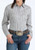 Cinch® TENCEL™ Arena Fit Button-Down Long Sleeve Shirt - White Stripe