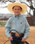 Cinch® Youth Button-Down Western Shirt - Blue Print