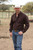 Cinch® Men's Stretch Classic Fit Long Sleeve Button-Down Shirt - Brown
