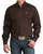 Cinch® Men's Stretch Classic Fit Long Sleeve Button-Down Shirt - Brown