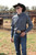 Cinch® Men's Stretch Classic Fit Long Sleeve Button-Down Shirt - Navy Geo Print