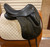 Used 17.5" Custom Wolfgang Gemini R Monoflap Dressage Saddle MW
