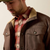 Ariat® Men's Vernon Sherpa 2.0 Jacket - Wren Faux Leather Print