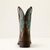 Ariat® Women's Round Up Filly Wide Square Toe Western Boot - Dark Cacao