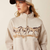 Ariat® Running Wild 1/2 Zip Sweatshirt - Oatmeal Heather