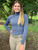 TKEQ The Chloe High Collar Technical Top