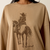 Ariat® Canvas Oversized Long Sleeve T-Shirt - Khaki Heather