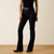 Ariat® Women's High Rise Quinn Boot Cut Jeans - Rinse