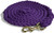 Intrepid Cotton Lead Rope with Snap - PURPLE