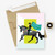 Birthday Parade Equestrian Greeting Card