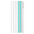 Swig Life™ Clear + Aqua Reusable Straw Set (Tall)