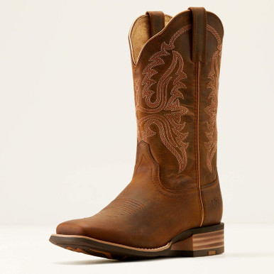 Ariat® Olena Western Boot - Sassy Brown