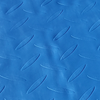 Flame Retardant Blue Diamond Floor Mat 36"x100' 10MIL