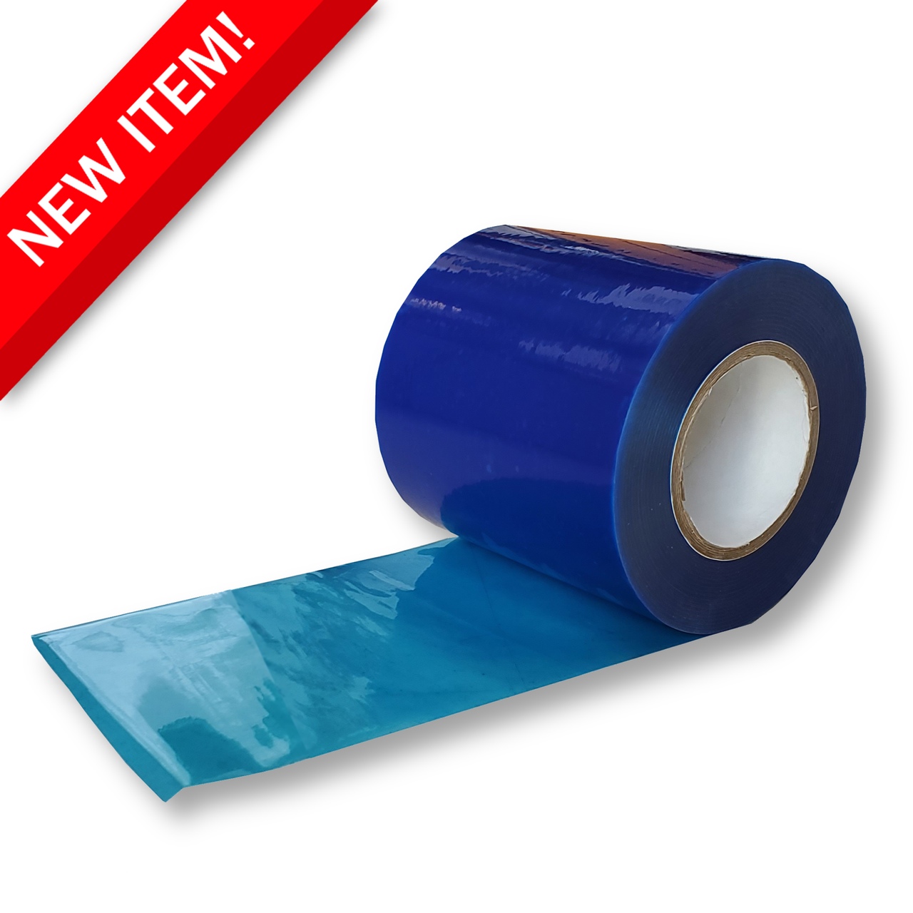 Blue Protective Film Tape 6"x500' (8 Roll Case/16.99 Per Roll)