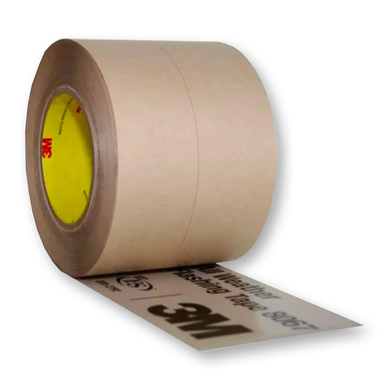 3M 8067 Tan All Weather Flashing Tape , 4 in x 75 ft, Slit Liner (2-2 Slit)"