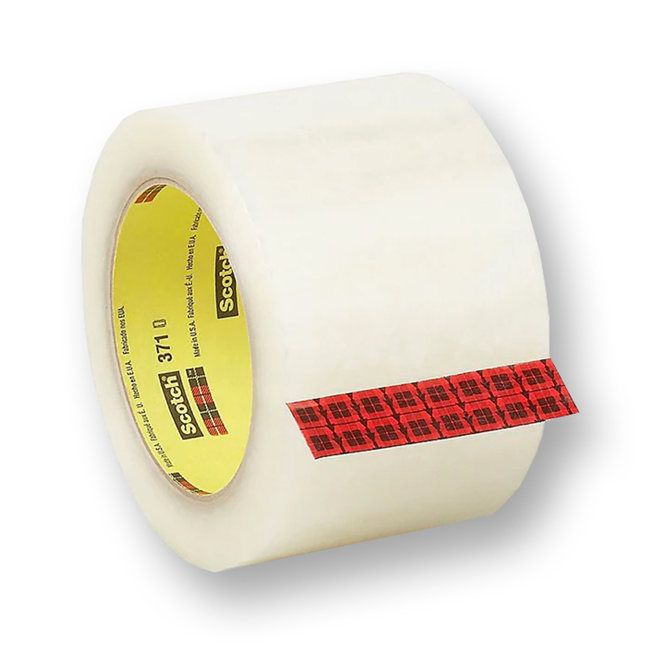 3M 371 Clear Scotch Box Sealing Tape 72mmX914M