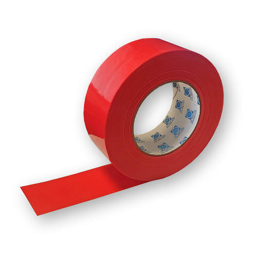 Red 7mil Poly Tape 2"x60yds (24 Rolls Per Case / $6.99 Per Roll)