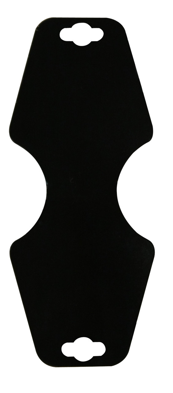 Hanging Necklace Cards Black 2"x4" (100-Pcs) Jewelry Display - Foto 8