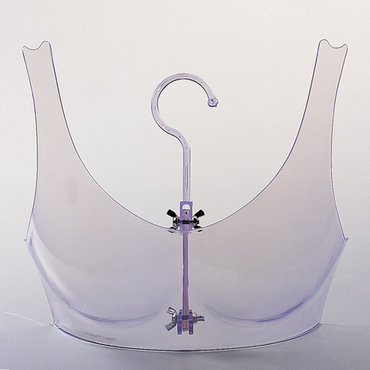 Hanging Clear Bra form - Clear Plastic - 888 Display USA, Inc.