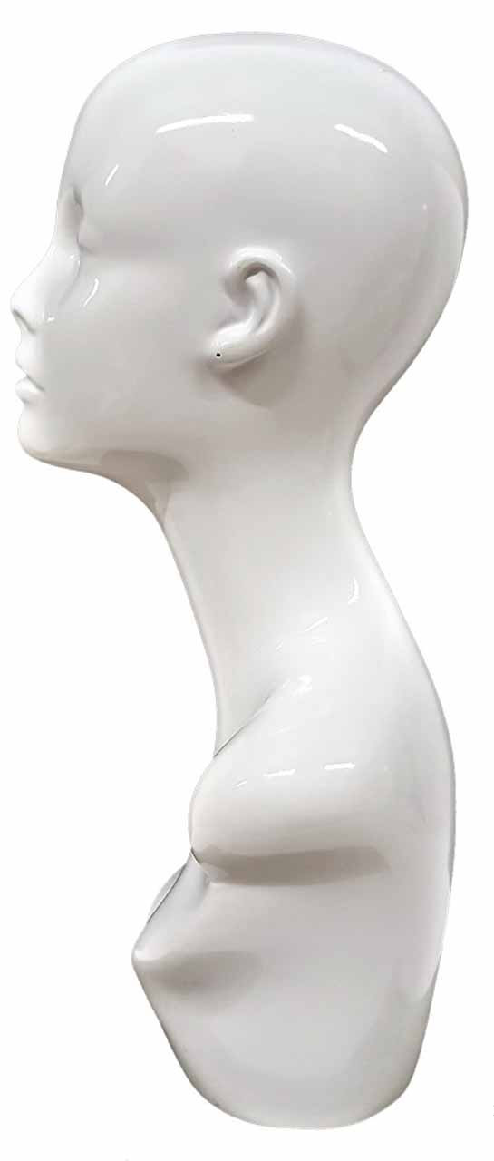Elegant Female Mannequin Head Stand 888 Display USA, Inc.