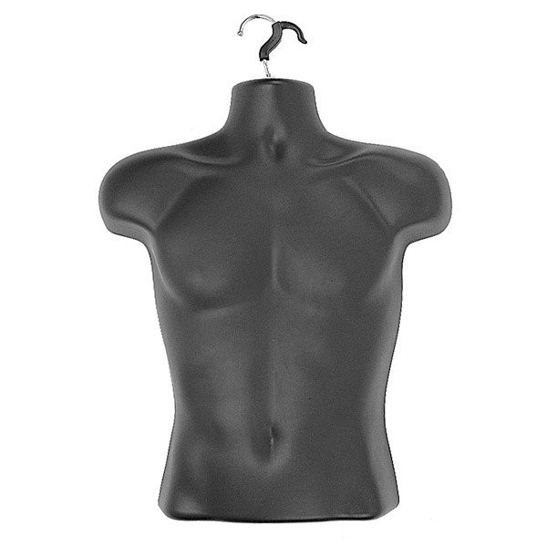 Black Male Injection 3/4 Body forms 888 Display USA, Inc.