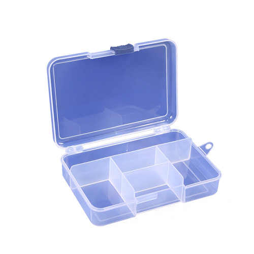 4 x Frosted Plastic 6 Compartment organiser BD80 