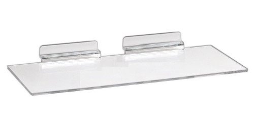 6" x 10" Styrene Slatwall Utility Shelf