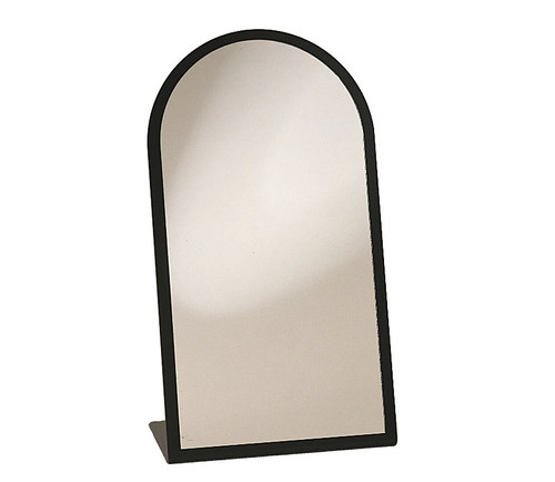 Black Acrylic Frame Glass Mirror