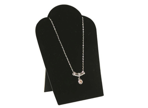 Black 5 1/4"H Necklace Display with Easel