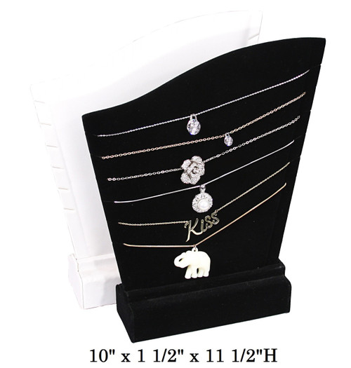 Wide & Tall Multi Necklace Display (6 Slots)